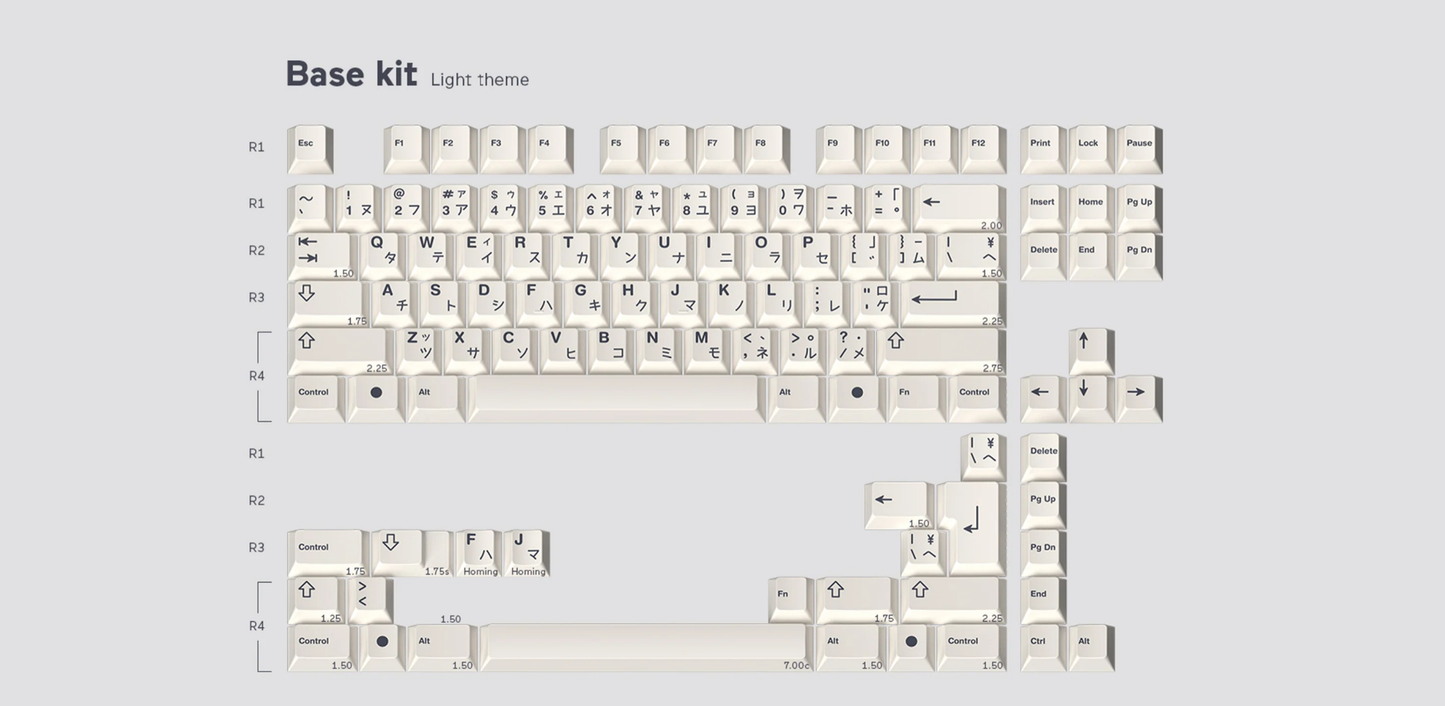 GMK Honor Light Base