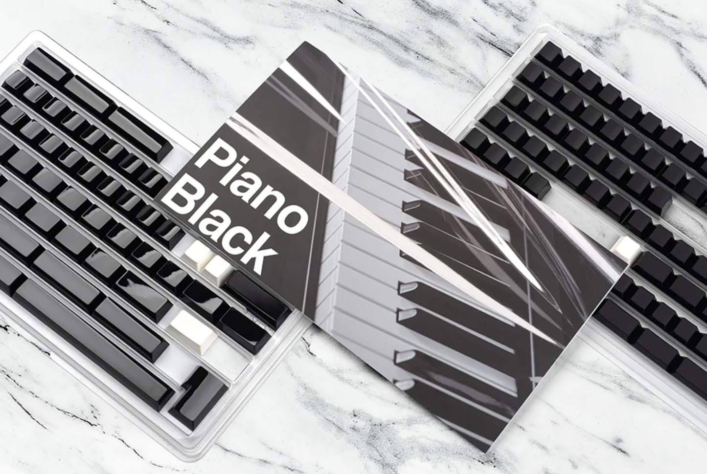 Key Kobo Piano Black All in One Keycaps