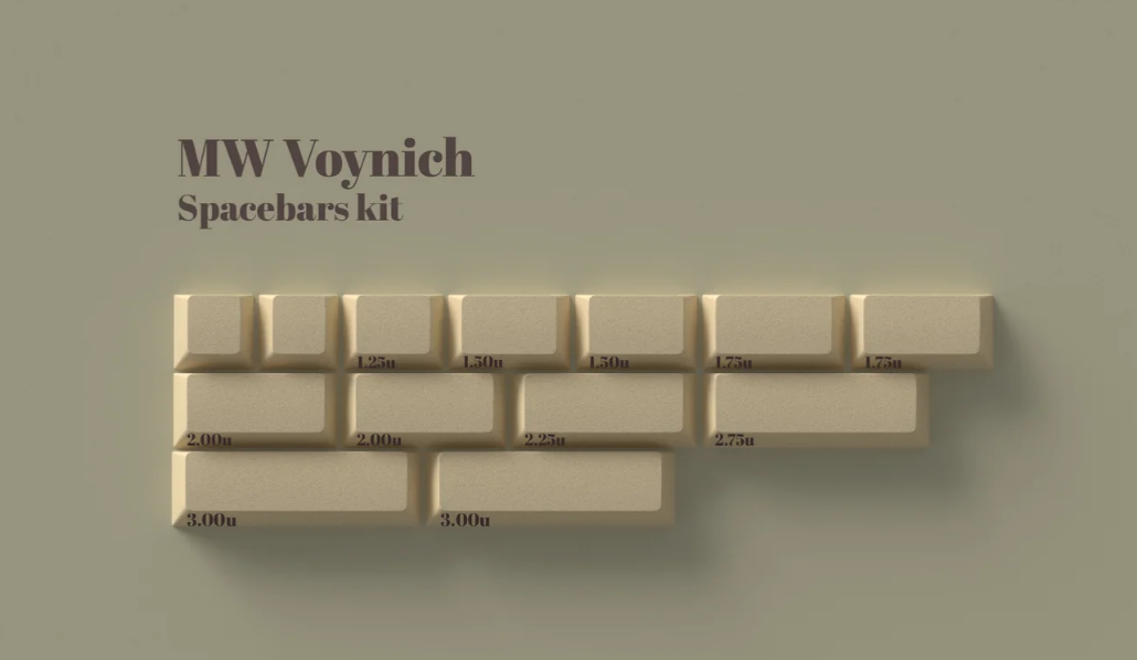 [OP Shop] BNIB - MW Voynich Keycaps